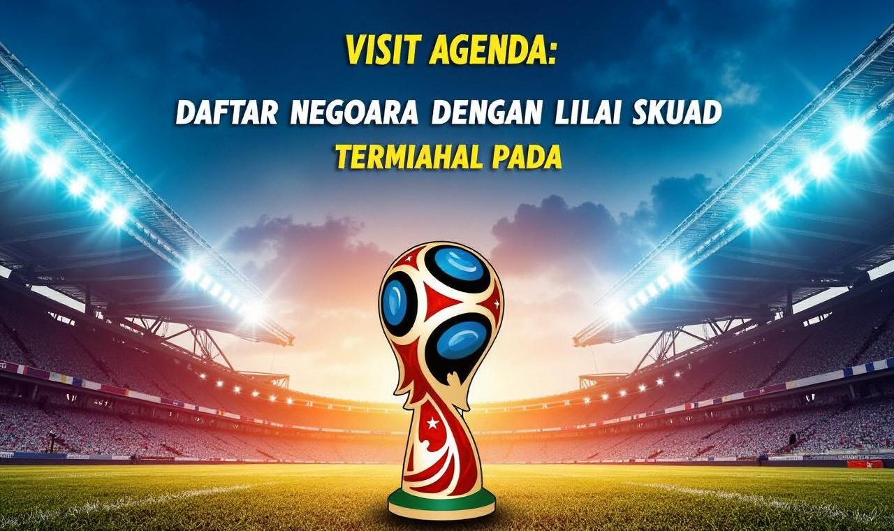 Visit Agenda: Daftar Negara dengan Nilai Skuad Termahal pada Piala Dunia 2026
