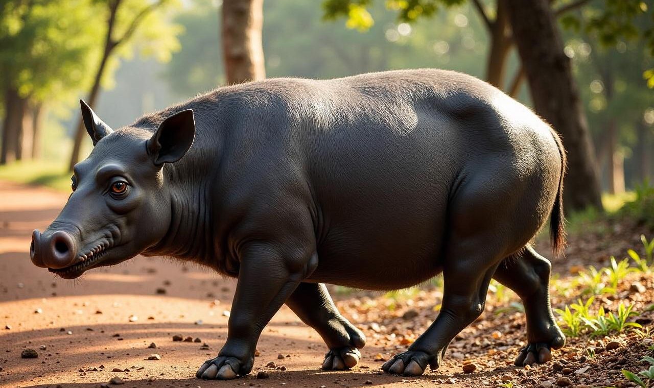 Latest Program: Tapir Jantan 300 Kg Mati Ditabrak Kendaraan di Kuansing