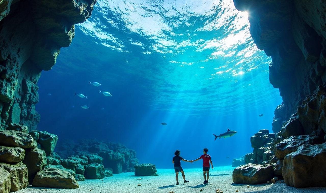 Important Visit: Pesta Bola Piala Dunia di Aquarium Pangandaran Curi Perhatian