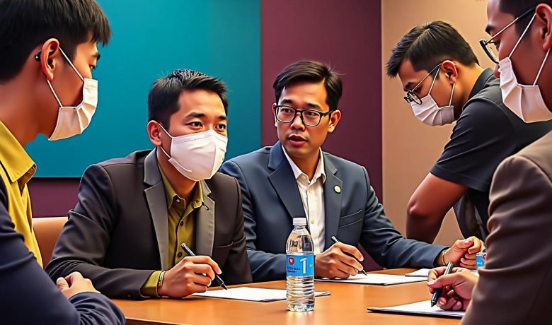 Meeting Results: Kenakan Masker, Bupati Lombok Barat Tiba di KPK dengan Wajah Tertunduk