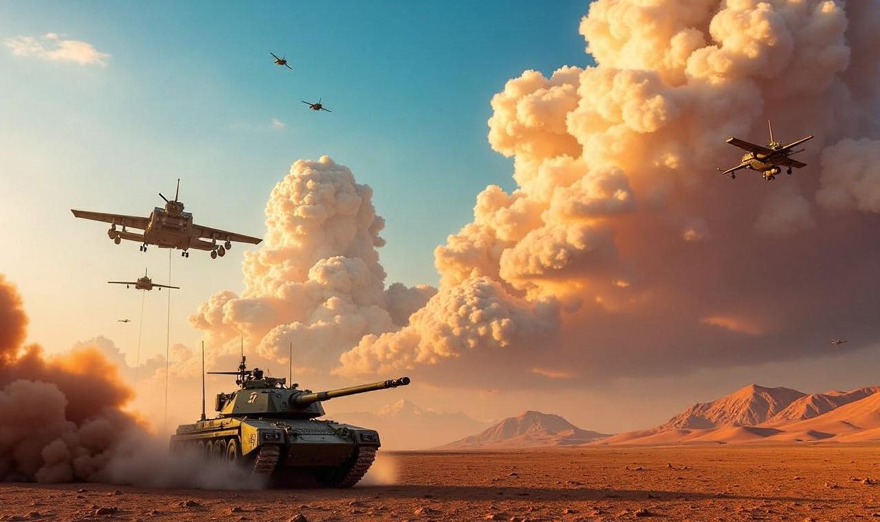 Topics Covered: Operasi 7 Jam, AS Bombardir Puluhan Target Militer Iran